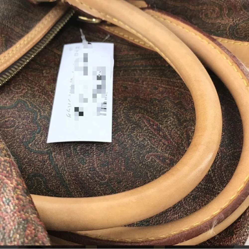 Authentic ETRO Paisley Boston Bag